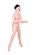 Кукла надувная ToyFa Dolls-X Passion Scarlett, рыжая, 160 см