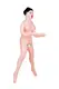 Кукла надувная ToyFa Dolls-X Passion Scarlett, рыжая, 160 см
