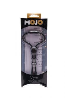 Лассо на пенис MOJO VIGOR BLACK Gopaldas чёрное