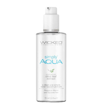 Легкий лубрикант на водной основе Wicked Simply Aqua, 70 мл