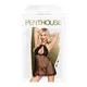 Комплект беби-долл и трусики Penthouse Libido Boost черный, S/M
