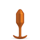 Лимитированная пробка для ношения B-vibe Snug Plug 2, оранжевая
