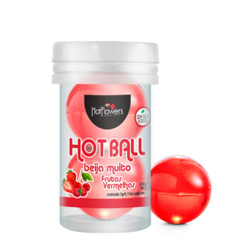 Лубрикант HotFlowers Hot Ball Ягоды на масляной основе, 3 г х 2 шт