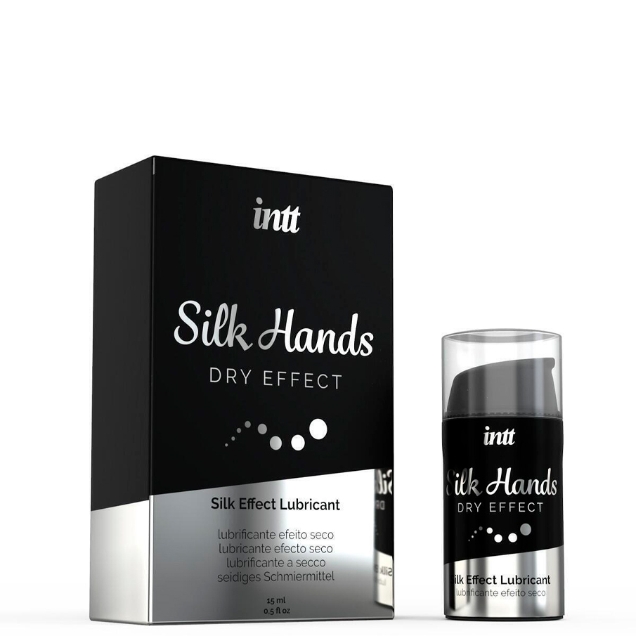 Лубрикант Intt Silk Hands на силиконовой основе, 15 мл 