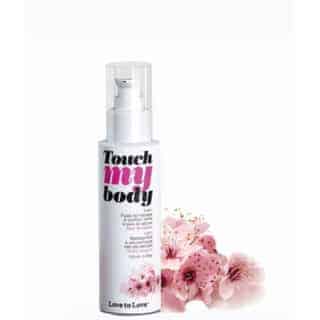Лубрикант Love to Love Touch My Body Цветущая Вишня на силиконовой основе, 100 мл