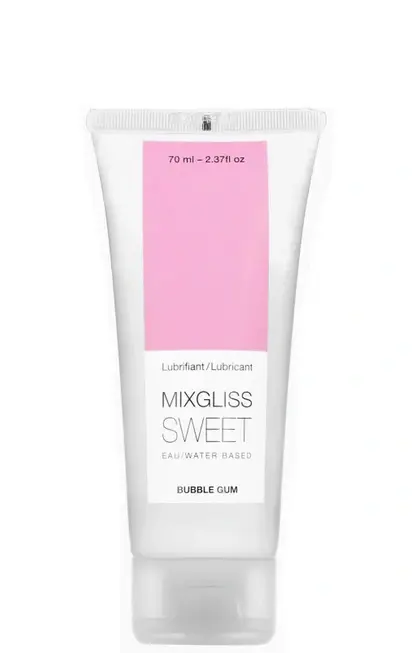 Лубрикант Mixgliss Sweet Жевательная резинка на водной основе, 70 мл