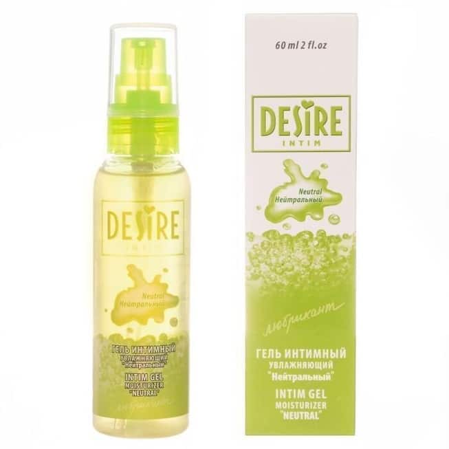 Лубрикант на водной основе Desire Нейтральный, 60 мл