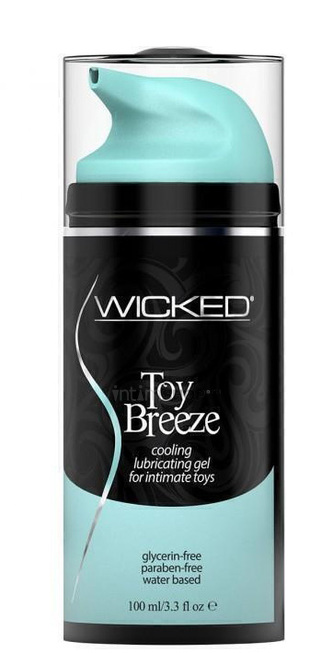 

Лубрикант охлаждающий Wicked Toy Breeze для использования с игрушками, 100 мл