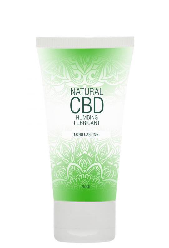 Продлевающий лубрикант PharmQuests Numbing Natural CBD, 50 мл