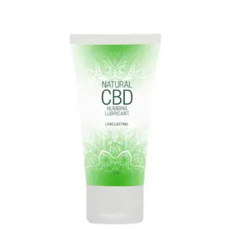 Продлевающий лубрикант PharmQuests Numbing Natural CBD на водной основе, 50 мл