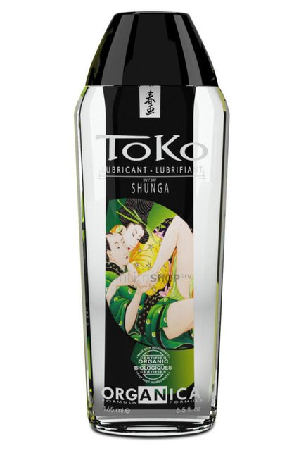 фото Лубрикант Shunga Toko Organica без запаха, на водной основе, 165 мл