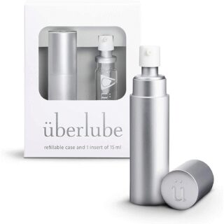 Лубрикант-спрей Uberlube Good-to-Go с серебристым кейсом, 15 мл