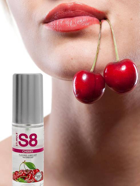 Лубрикант StimulS8 Flavored Lube Ваниль на водной основе, 50 мл STF7406van - Stimul8 - Оральные смазки - Купить