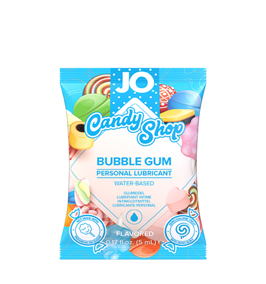 Лубрикант System JO Candy Shop Фруктовая жвачка, на водной основе, 5 мл