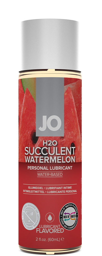Оральный лубрикант System JO H2O Flavored Сочный арбуз на водной основе, 60 мл