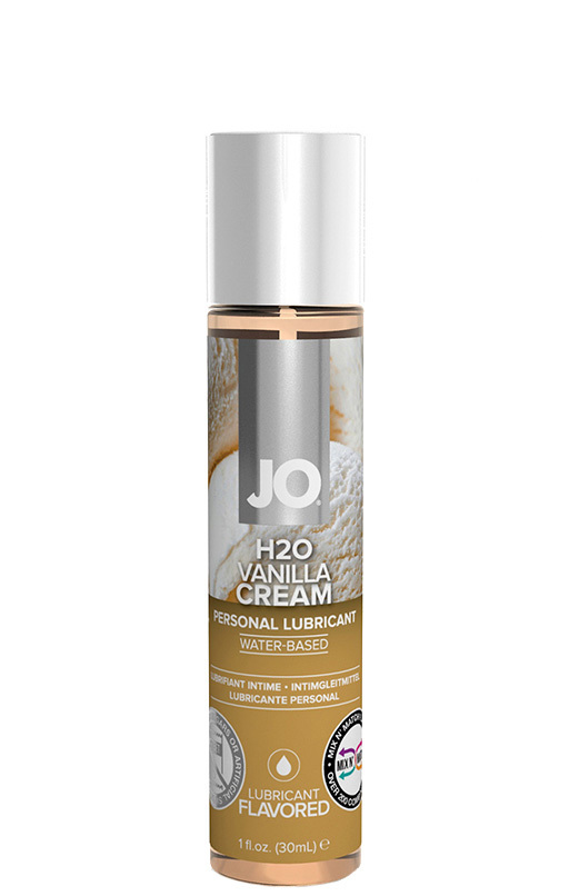 Оральный лубрикант System JO H2O Flavored Ванильный на водной основе, 30 мл