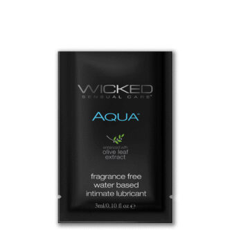 Лубрикант Wicked Aqua на водной основе, 3 мл