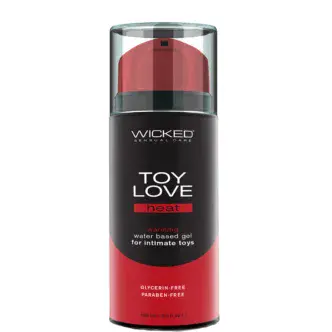 Разогревающий лубрикант Wicked Toy Love Heat на водной основе, 100 мл