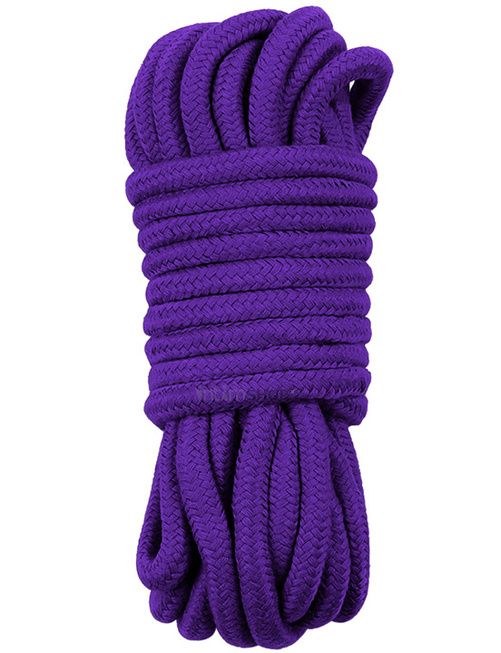 

Веревка для фиксации Lovetoy 10 м, фиолетовая