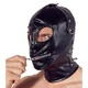 Маска на голову с отверстиями Imitation Leather Mask, черная