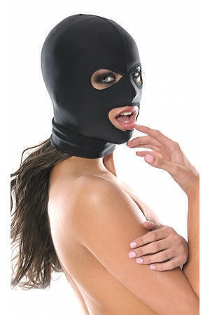 Маска на голову PipeDream Spandex 3-Hole Hood, черная