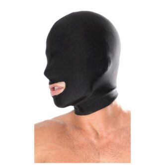 Маска с отверстием для рта Pipedream Fetish Fantasy Series Open Mouth Hood, черный