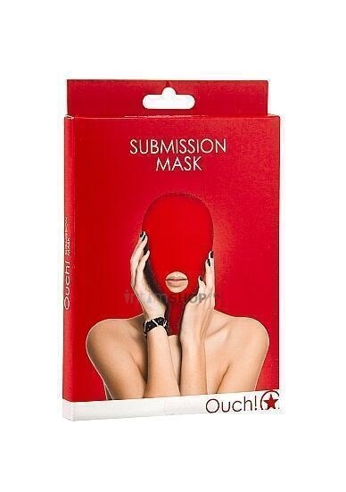 Маска-шлем Shots Ouch Submission Mask, красный