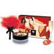 Съедобная массажная пудра Shunga Kissable Massage Powder Клубника с шампанским, 75 г