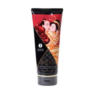 Массажный крем Shunga Kissable Клубника с шампанским, 200 мл