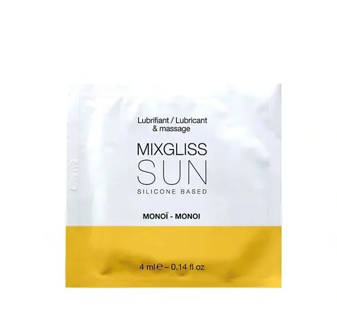 Массажный лубрикант Mixgliss Sun Монои на силиконовой основе, 4 мл