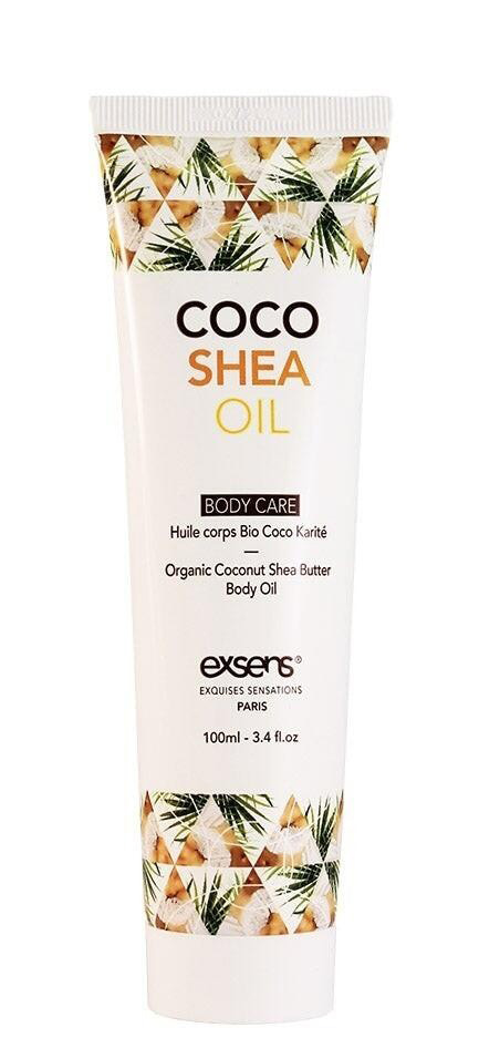 Массажное органическое масло Exsens Body Care Coco Shea, 100 мл
