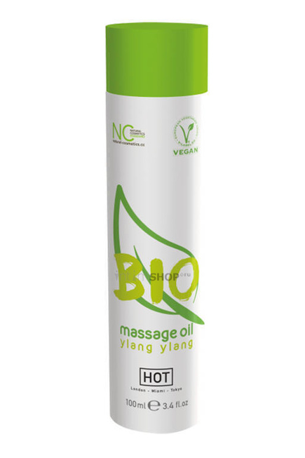 Массажное масло HOT BIO Massage oil ylang ylang, 100 мл от IntimShop
