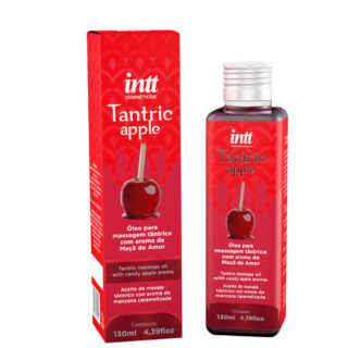 Массажное масло Intt Tantric Apple Яблоко в карамели, 130 мл