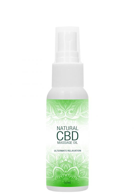 Массажное масло PharmQuests Natural CBD, 50 мл