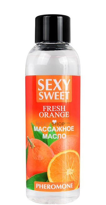 

Массажное масло с феромонами Bioritm Sexy Sweet Свежий апельсин, 75 мл