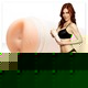 Мастурбатор-анус Fleshlight Girls Maitland Ward Tight Chicks, белый