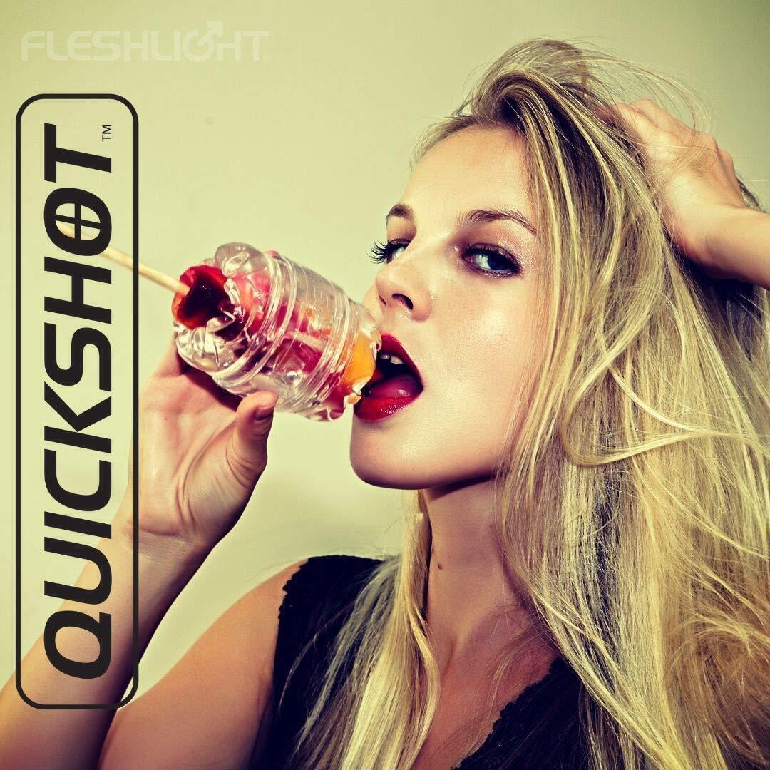 Двухсторонний мастурбатор Fleshlight Quickshot Vantage, бесцветный