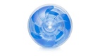 Мастурбатор Fleshlight Turbo Thrust Blue Ice, бесцветный