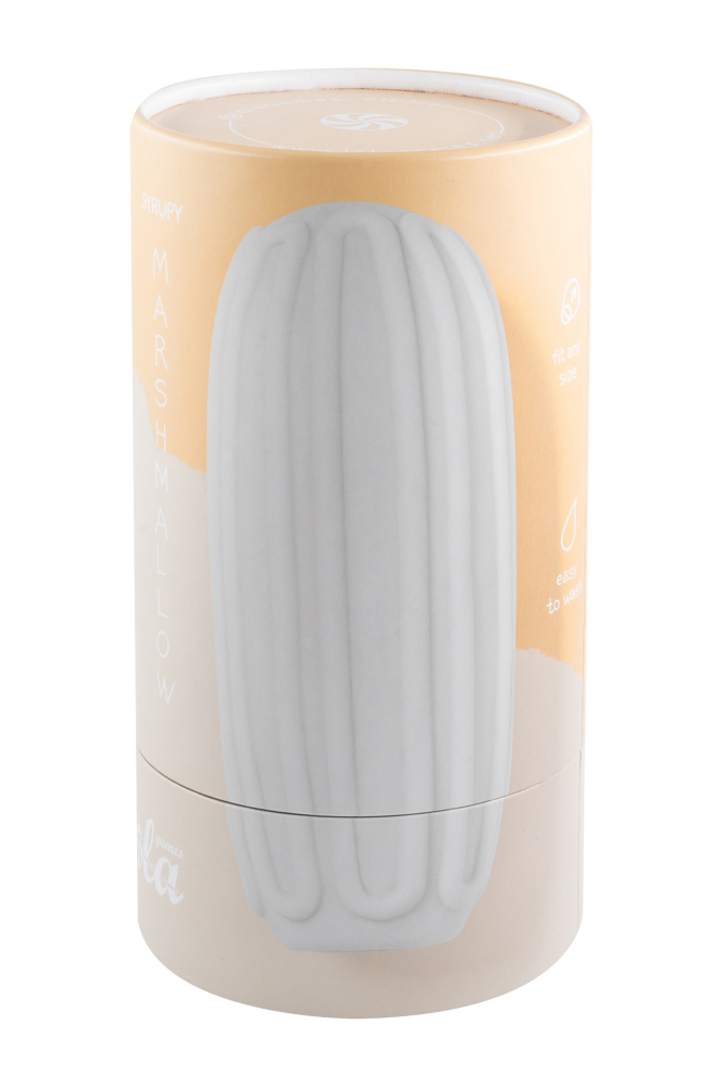 Мастурбатор Lola Games Marshmallow Maxi Syrupy двусторонний, белый