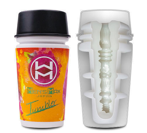 Мастурбатор MensMax Tumbler Splash, белый