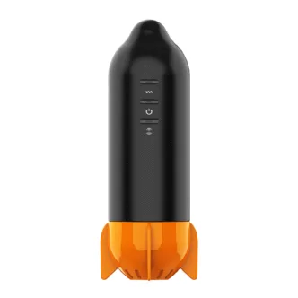 Вибромастурбатор с функцией сжатия MyToys MyRocket, черный