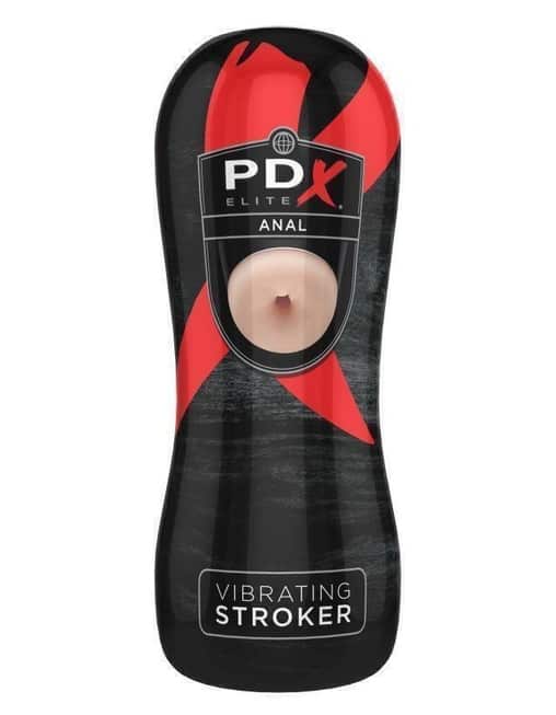 Мастурбатор с вибрацией PIPEDREAM PDX Elite Vibrating Anal Stroker от IntimShop