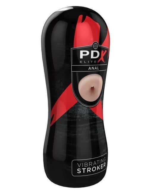 Мастурбатор с вибрацией PIPEDREAM PDX Elite Vibrating Anal Stroker от IntimShop