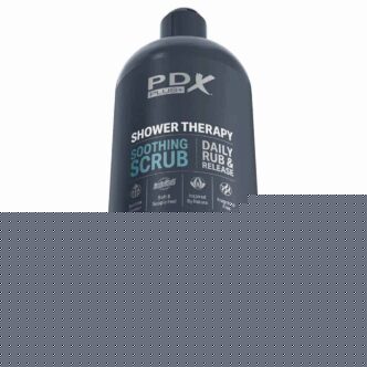 Мастурбатор PipeDream X Plus Shower Therapy Soothing Scrub, черный