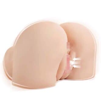 Мастурбатор полуторс с вибрацией и эффектом всасывания PipeDream Back That Ass Up, телесный