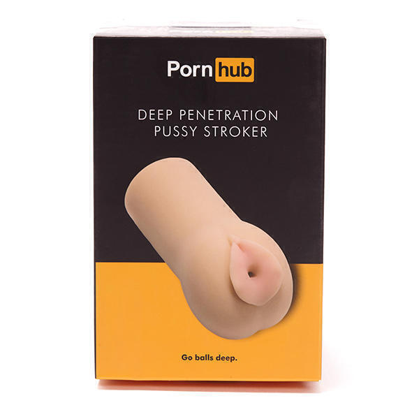 Мастурбатор вагина PornHub Deep Penetration Pussy Stroker, телесный