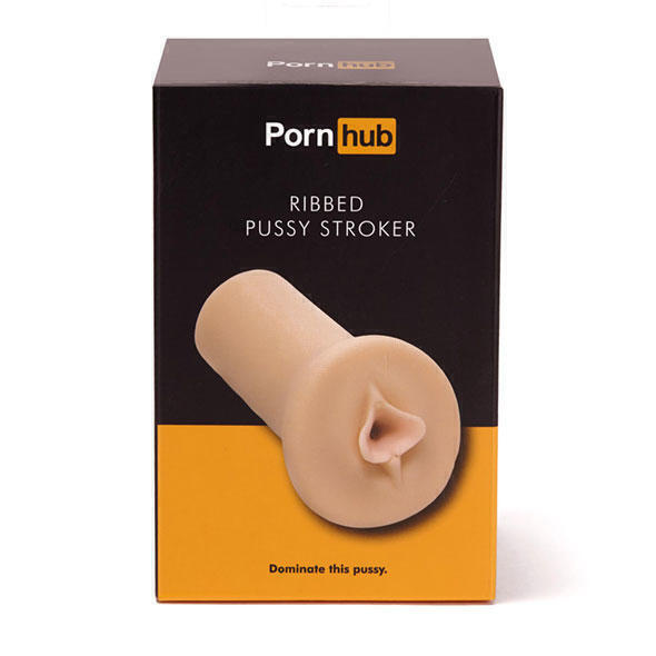 Мастурбатор вагина PornHub Ribbed Pussy Stroker, телесный