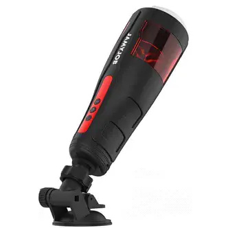 Фрикционный мастурбатор с ротацией JamyJob Cyclone, чёрный