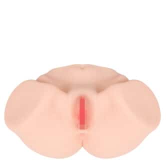 Мастурбатор с двойным слоем материала, вибрацией и ротацией Kokos Maria Onahole Real Vagina, телесный