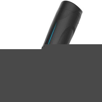 Фрикционный мастурбатор со звуковым сопровождением JamyJob Milker, чёрный